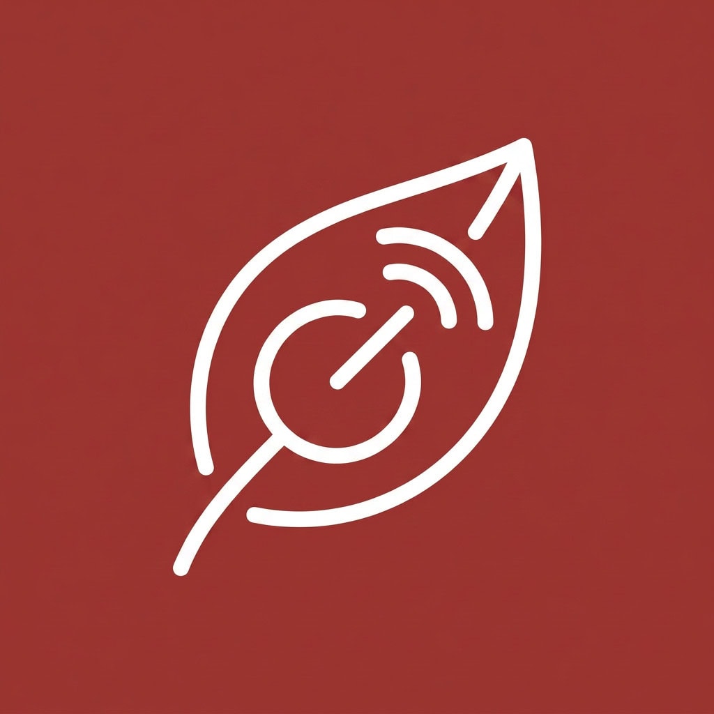 Roofing logo with leaf and signal icon for Arrow Exteriors.