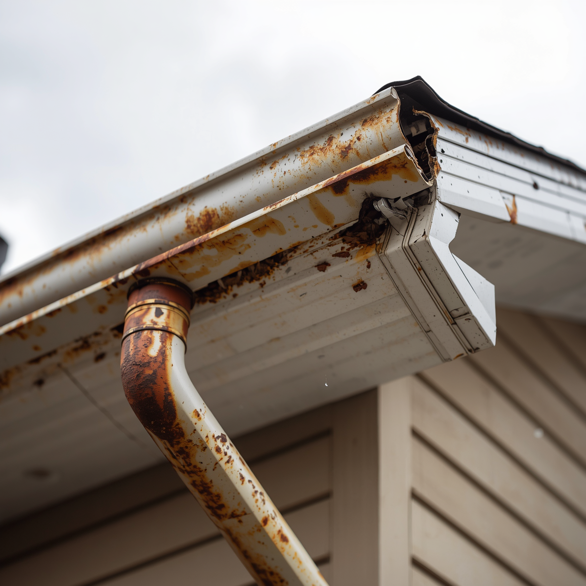 Arrow-Exterior-Gutter-Damage-Example